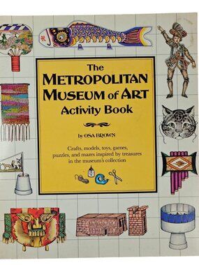 The Metropolitan Museum Of Art Activity Book Osa Brown 1983 Paperback Pre-Owned